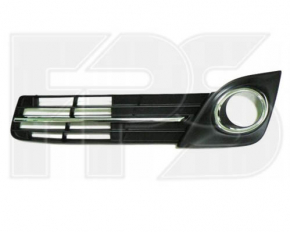 Front bumper grille right Toyota Camry v50 12-14 usa SE under fog lights complete with chrome