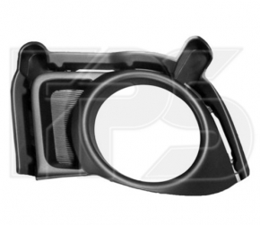 Fog light frame right Toyota Highlander 14-16 under DRL