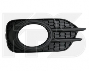 Bumper grille left VW Tiguan 12-17 rest under fog lights