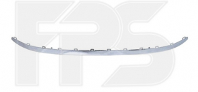 VW Jetta 19 rear bumper molding - chrome