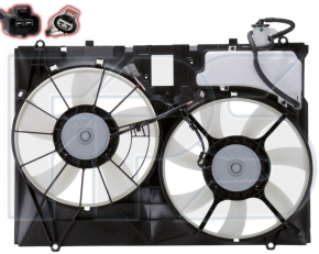 Diffuser radiator shroud assembly Toyota Sienna 04-10