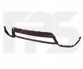 Front bumper lip BMW X5 E70 11-13 rest for parking sensors