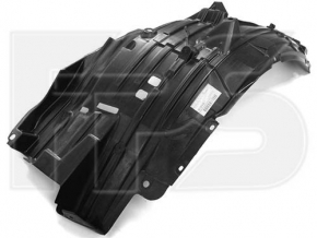 Front right fender liner Infiniti Q50 14- rear part