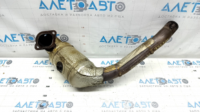 Front catalytic converter for Ford Edge 15-24 2.7T