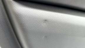 Door trim card front left Mercedes W213 E 300/350/400/450 17-23 leather black, wood insert, Burmester, scratches