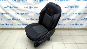Jeep Renegade 15-17 driver's seat without airbag, manual, heated, cloth, black, Trailhawk, without headrest, for cleaning