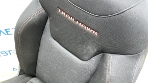 Jeep Renegade 15-17 driver's seat without airbag, manual, heated, cloth, black, Trailhawk, without headrest, for cleaning