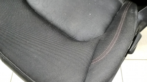 Jeep Renegade 15-17 driver's seat without airbag, manual, heated, cloth, black, Trailhawk, without headrest, for cleaning