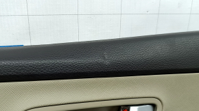 Door trim card front right Hyundai Santa FE Sport 13-16 dark brown with beige