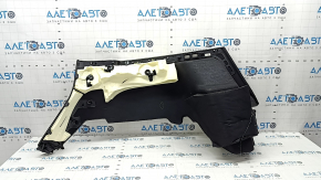 Tesla Model Y 20-25 black rear left arch trim, 2 rows, type 3