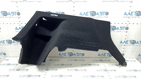 Tesla Model Y 20-25 black rear left arch trim, 2 rows, type 3