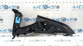 Tesla Model Y 20-25 black rear pillar trim, upper left, type 2