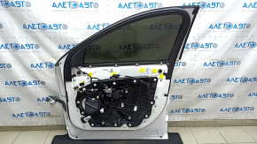 Ford Escape MK4 2020 keyless front right door assembly, white AZ, dents, scratches on molding