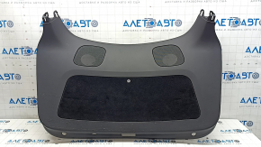Tesla Model Y 20-25 black lower tailgate trim with speaker grilles, backlit, scratches