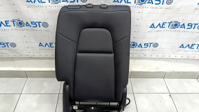 Rear seats, row 2, upper right, Tesla Model Y 20-25, leather, black, heated, without headrests, water contact
