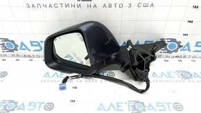 Tesla Model Y 20-25 Left Side Mirror Assembly, 13 Pins, Graphite, Auto-Dimming, Without Cover