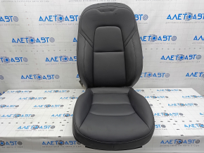 Tesla Model Y 20-25 passenger seat upholstery, black leather, heated