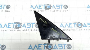 Tesla Model Y 20-25 exterior left triangle mirror cover, gloss black, broken mount, scratches