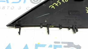 Tesla Model Y 20-25 right outer triangle mirror cover, gloss black, broken fasteners, scratches