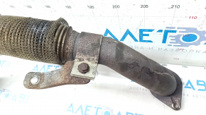 Jeep Renegade 15-15 2.4 exhaust pipe has a torn mesh and is rusty.