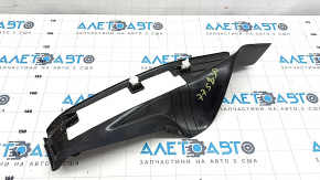 Rear right inner door sill trim for BMW 3 G20 19-24, black, bent mount