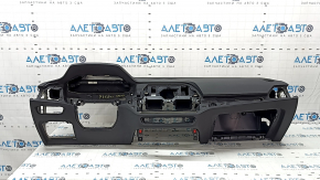 BMW 3 G20 19-22 black dashboard with AIRBAG, without projection, with speaker cover