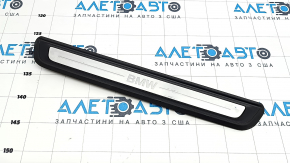 Door sill trim front left outer BMW 3 G20 19- chrome, BMW inscription