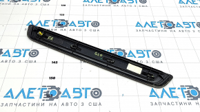 Front right outer door sill trim for BMW 3 G20 19-24, chrome, BMW lettering, broken fastener