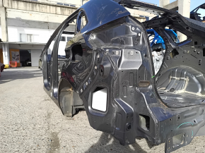 Quarter wing rear left Ford Edge 19-24 on the body, graphite