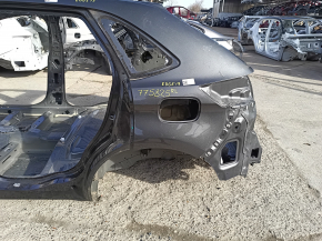 Quarter wing rear left Ford Edge 19-24 on the body, graphite