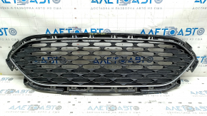 Ford Escape MK4 2020-22 grille, mesh, gloss black, chrome trim, sand