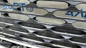 Ford Escape MK4 2020-22 grille, mesh, gloss black, chrome trim, sand