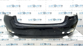Bare rear bumper for BMW 3 G20 19-22 with parking sensors, Sport Line, black