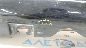 Left side sill for BMW 3 G20 19-24, black with backlight, scratches