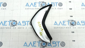 Triangle plug for the rear wing, right, BMW 3 G20 19-24, matte chrome, bumpers
