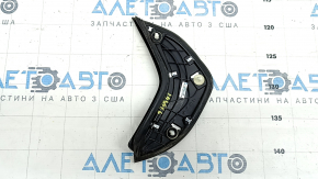 Triangle plug for the rear wing, right, BMW 3 G20 19-24, matte chrome, bumpers