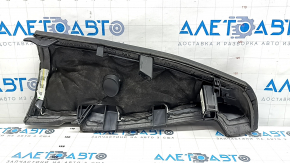Left rear seat side trim for BMW 3 G20 19-22, black leather