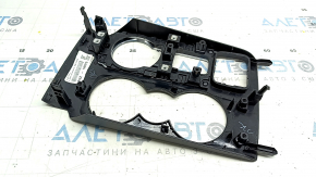Ford Escape MK4 2020 center console trim, black, textured, chrome trim, broken mount, scratches