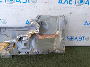 Rear panel Volvo XC60 18-23 2 parts, on the body, graphite