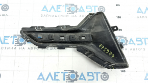Left rear bumper grille for BMW 3 G20 19-22 without chrome moldings, crack in mount, scratch