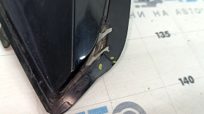 Left rear bumper grille for BMW 3 G20 19-22 without chrome moldings, crack in mount, scratch