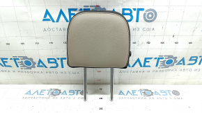 Rear left headrest for Ford Escape MK4 20-22 leather, beige with black