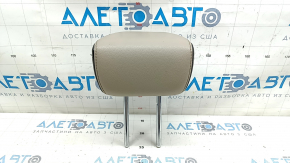 Rear center headrest for Ford Escape MK4 2022 leather, beige with black