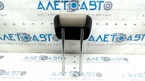 Rear center headrest for Ford Escape MK4 2022 leather, beige with black