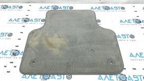 Rear right interior mat (2nd row) Audi Q7 16-19 gray, for cleaning