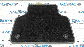 Rear right interior mat (2nd row) Audi Q7 16-19 gray, for cleaning