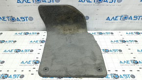 Front right floor mat for Audi Q7 16-18, gray, dry cleanable