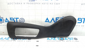 Driver's seat side trim for BMW 3 G20 19-24, black, electric, with plug