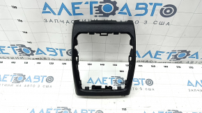 Rear center console trim for BMW 3 G20 19-24 black, scratches