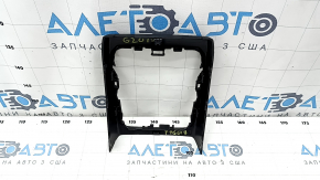 Rear center console trim for BMW 3 G20 19-24 black, scratches